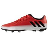 adidas Messi 16.3 Firm Ground Football Boots - Red/Core Black/White, Black