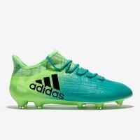 adidas X 16.1 Firm Ground Football Boots - Solar Green/Core Black/Core, Black