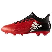 adidas X 16.2 Firm Ground Football Boots - Red/White/Core Black, Black