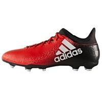adidas X 16.3 Firm Ground Football Boots - Red/White/Core Black, Black