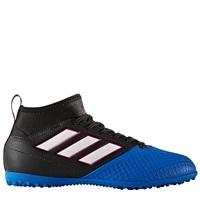 adidas Ace 17.3 Astroturf Trainers - Core Black/White/Blue - Kids, Black