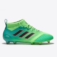 adidas Ace 17.1 Primeknit Firm Ground Football Boots - Solar Green/Cor, Black
