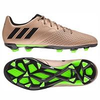 adidas messi 163 firm ground football boots copper metalcore black cop ...