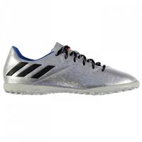 adidas messi 164 mens astro turf trainers silver black