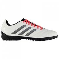 Adidas Goletto Mens Astro Turf Trainers (White-Silver)