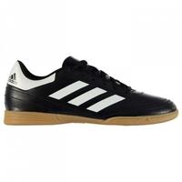 adidas goletto mens indoor court trainers black white