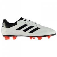 Adidas Goletto FG Mens Football Boots (White-Solar Red)