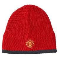 adidas Manchester United FC Official Beanie Hat - Red