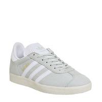 adidas gazelle trainers linen green white