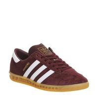 adidas hamburg collegiate burgundy gum exclusive