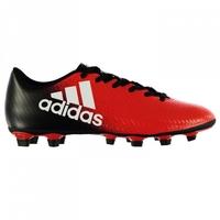 adidas x 164 fg mens football boots red black