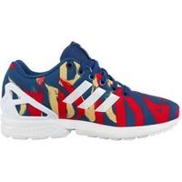 adidas zx flux w womens shoes trainers in blue