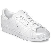adidas superstar glossy to womens shoes trainers in white