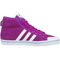adidas Honey Stripes Mid W women\'s Shoes (High-top Trainers) in White