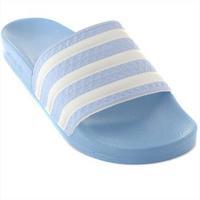 adidas adilette womens flip flops sandals shoes in white