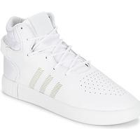 adidas tubular invader womens shoes high top trainers in white