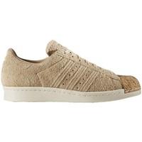 adidas Superstar 80S Cork Stpanustpanuowhite women\'s Shoes (Trainers) in BEIGE