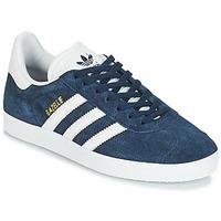 adidas gazelle w womens shoes trainers in blue