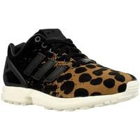 adidas ZX Flux W women\'s Shoes (Trainers) in Brown