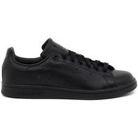adidas STAN SMITH BLACK women\'s Shoes (Trainers) in multicolour