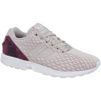 adidas ZX Flux W women\'s Shoes (Trainers) in BEIGE