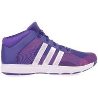 adidas essential star mid womens trainers in purple