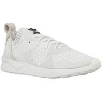 adidas zx flux adv virtue pk w womens shoes trainers in white