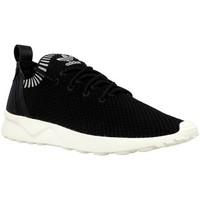 adidas zx flux adv virtue pk w womens shoes trainers in black