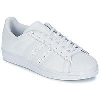 adidas SUPERSTAR FOUNDATIO women\'s Shoes (Trainers) in white