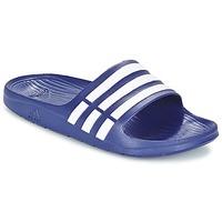 adidas duramo slide womens mules casual shoes in blue