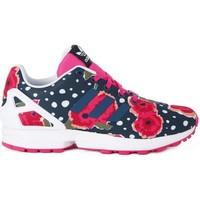 adidas zx flux j womens shoes trainers in multicolour