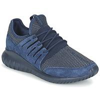 adidas tubular radial womens shoes trainers in blue