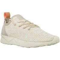 adidas zx flux adv virtue sock w womens shoes trainers in beige