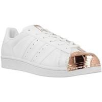 adidas superstar metal toe w womens shoes trainers in white