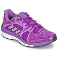 adidas supernova sequence womens running trainers in purple