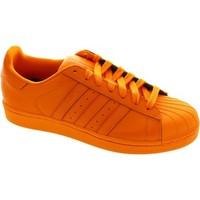 adidas superstar womens shoes trainers in orange