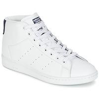 adidas STAN SMITH MID women\'s Shoes (High-top Trainers) in white