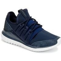 adidas tubular radial womens shoes trainers in blue