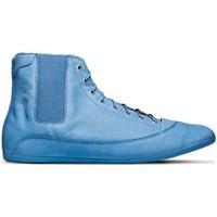 adidas easy five hi womens shoes high top trainers in blue