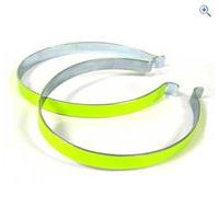 adie reflective trouser clips colour yellow