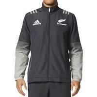 adidas New Zealand All Blacks Presentation Jacket 2017 - Grey
