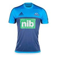 adidas auckland blues super rugby performance tee 1516