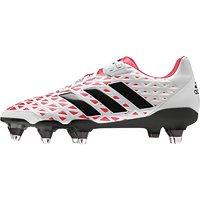 adidas adipower Kakari SG Rugby Boots - White