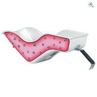 Adie \'Dolly\' Child\'s Bike Seat - Colour: WHITE-PINK