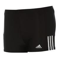 adidas three stripe boxer swimming trunks junior boys