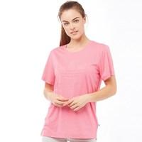 adidas originals womens boyfriend trefoil t shirt ultra pink