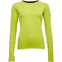 adidas Womens Climaheat Long Sleeve Training Top Shock Slime