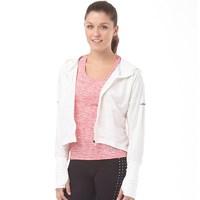 adidas Womens Pure X Stretch Running Jacket White