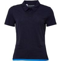 adidas Womens Uncontrol Climachill Training Polo Chill Black/Chill Blue