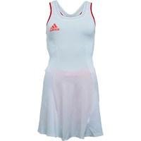 adidas Womens Roland Garros Tennis Dress White